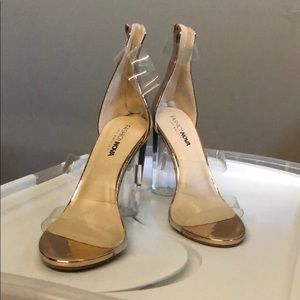 Fashion Nova heels size 10 brand new never worn!